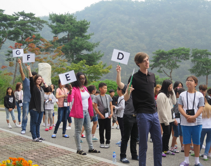 학생외국어교육원, 초등영어기초과정 화재대피훈련활동