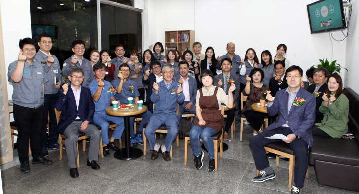 [사진자료2]한국동그라미파트너스 금산공장 동그라미카페 오픈