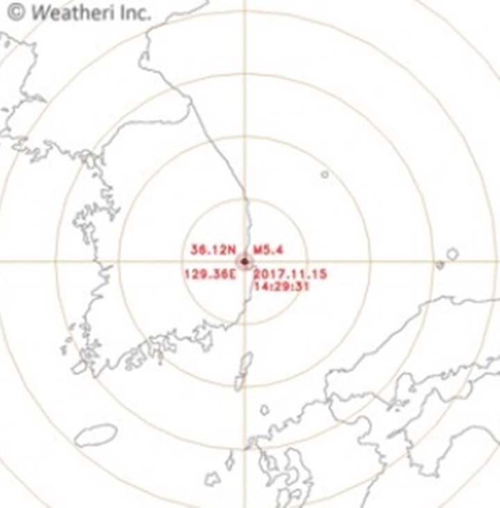 중도 지진