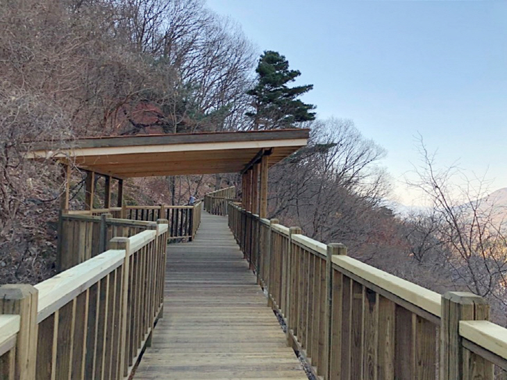 국립칠곡숲체원 다누리길 중간 쉼터